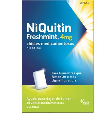 NiQuitin Fresh Mint Gums 4 mg